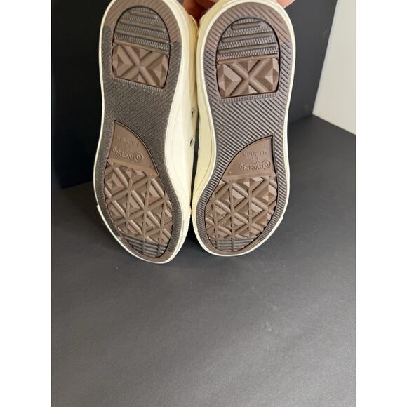 Converse Chuck Taylor All Star Low Top '3D Flowers' Embroidered Cream Off White - Picture 9 of 9